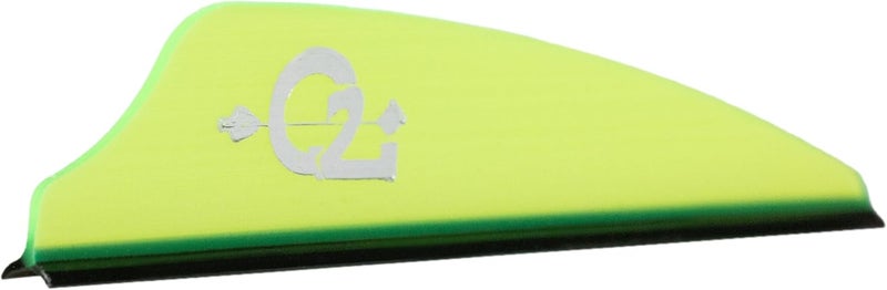 Archery Zeon Vanes – 50pk – Fusion-II, Fusion X-II, Rapt-X (2.0"-3.5") – Zeon Vanes Focus UV Light and Funnel it — Like Tiny Fiber-Optic Strands — into a Brilliant Light Along The Vane’s Edge.